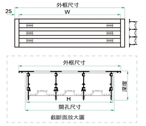 线性铝合金风口性能特点