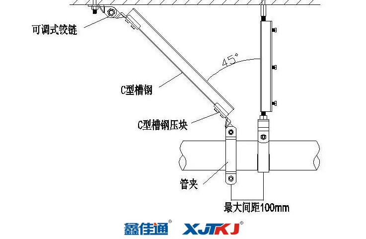 纵向抗震支架